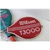Image 2 : (2) Tennis Rackets - Slazenger - Wilson