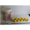 Image 1 : (7) Container Storage Set - Smells Not Pleasant, Needs Cleaning, (5) Measuring Cups