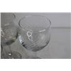 Image 3 : (7) Wine Glasses, (4) Drinking Glasses