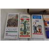 Image 2 : 2-Drawer Storage Container with Assorted Road Maps/Pamphlets