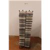 Image 1 : * Wire CD Rack with Assorted CDs - 39" Tall