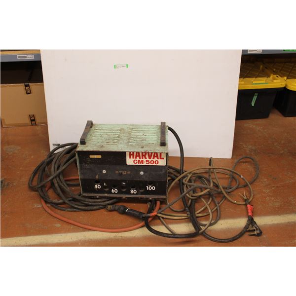 * Harval CM-500 Welding Unit with Hoses - Untested