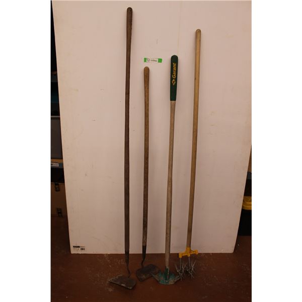 * (4) Garden Tools