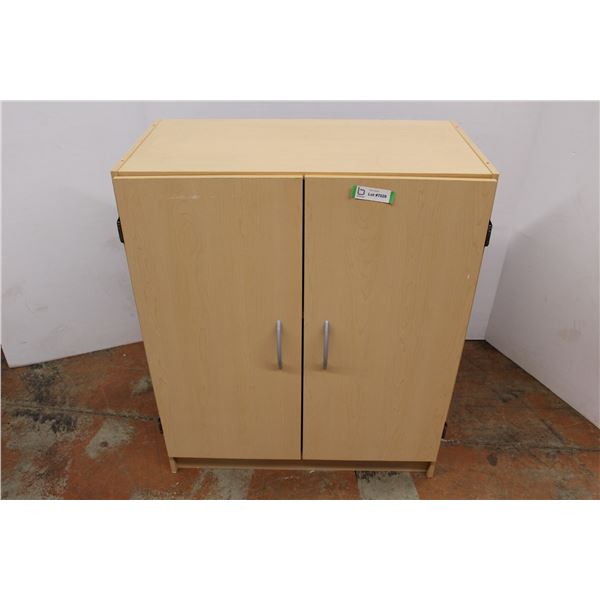 * Wooden Storage Cupboard - 16" x 29" x 35" Tall