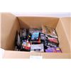 Image 1 : Box of Video and Audio Tapes (Most New)
