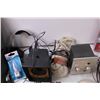 Image 8 : (4) Metal Storage Cases, Mouse, Variety of Office Supplies and Intercom Equipment