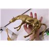 Image 6 : Brass Horse Figure and Tennis Bookends