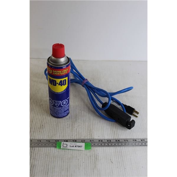 WD-40 - Never Used, Extension Cord