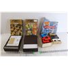 Image 1 : (3) Board Games - Chess, Pacheeso, Monopoly Hotels - All As Is