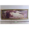 Image 1 : Sleeping Beauty Framed Picture - 36 1/2" x 14"