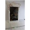 Image 1 : Hand Painted Mirror - 17 3/4" x 30"