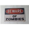 Image 2 : (3) Tin Signs - Route 66, Speed Limit, Zombies