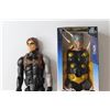 Image 2 : (2) Marvel Avengers Action Figures - Thor, Bucky Barnes