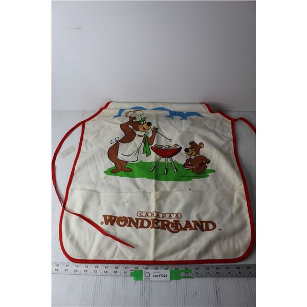 Yogi Bear Canada's Wonderland Apron