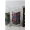 Image 3 : (2) Star Trek Collectible Glasses - Uhura, Nero (NIB)