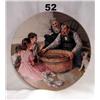 Image 1 : Norman Rockwell Plate "Halloween Frolic" No. 1277.B