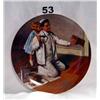 Image 1 : Norman Rockwel Plate "The Painter" No. 3851.O