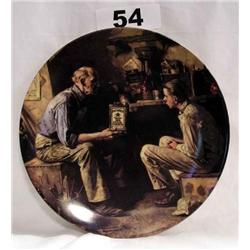 Norman Rockwell Plate "The Apprentice" No. 7594.B