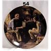 Image 1 : Norman Rockwell Plate "The Apprentice" No. 7594.B