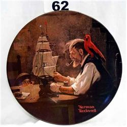 Norman Rockwell Plate "The Ship Builder" No. 94477