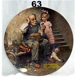 Norman Rockwell Plate "The Cobbler" No. 9276.E