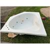 Image 1 : 5’ Corner Jet Tub  -- This Item is Located Off Site