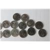 Image 7 : (14) Canadian Dollar Coins - 1973-84
