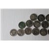 Image 4 : (20) Canadian 50 Cent Coins