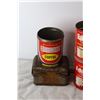 Image 2 : Assorted Vintage Tin Cans - Rogers,