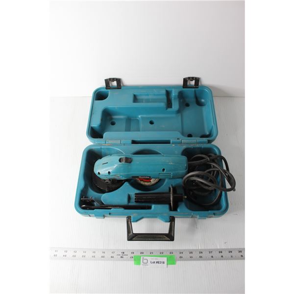 Makita 100mm Disc Grinder with Case