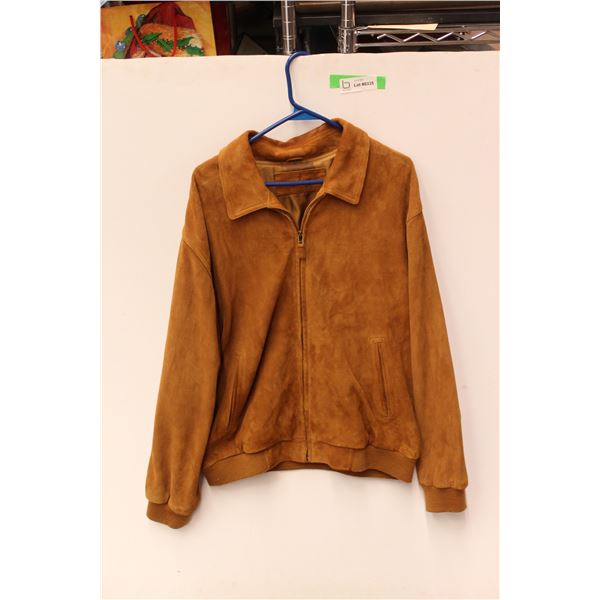 * Men's Suede Jacket - Size XL