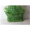 Image 8 : Faux Jade Ship Statue (Cracked)