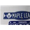 Image 3 : NHL Toronto Maple Leafs Street Sign and License Plate