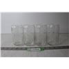 Image 1 : (4) Glass Coca Cola Can Cups
