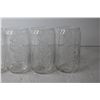 Image 2 : (4) Glass Coca Cola Can Cups