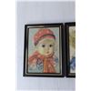 Image 3 : (2) Vintage Framed Portraits of Children - 6" x 8"