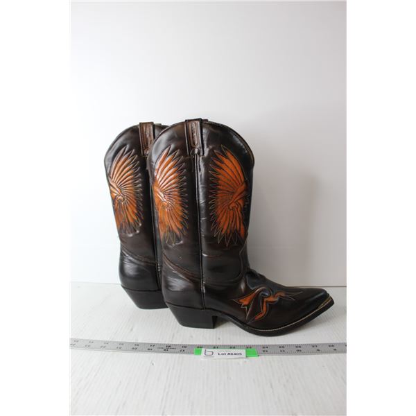 Pair of Women's Cowboy Boots - Size 9 1/2