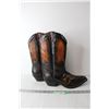 Image 1 : Pair of Women's Cowboy Boots - Size 9 1/2