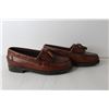 Image 5 : Pair of Men's Leather Loafers - Size 7 1/2