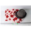 Image 1 : Fedora and Two Maple Leaf Scarves