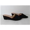 Image 3 : Eel Skin Wallet and Size 6 Women's Wedges