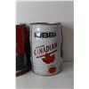 Image 2 : (2) Team Canada Tin Cans