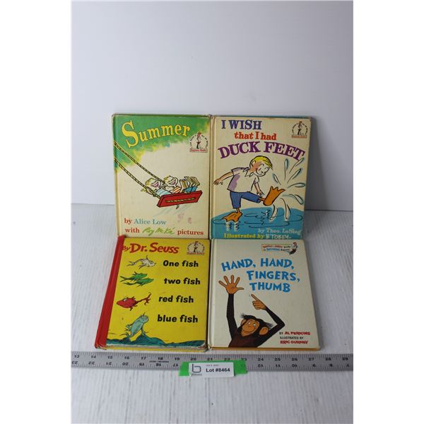 (4) Kids Dr. Seuss Books