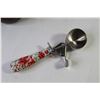 Image 2 : Copper Measuring Cups - Ceramic Apple - Ice Cream Scoop - Cups