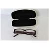 Image 6 : D&G Glasses in Case - Pink Reading Glasses in Case - Rims Eyewear Case - Business Card Holder