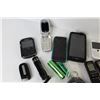 Image 2 : Assorted Cell Phones - Flashlights - (2) Sony Recorders (untested)