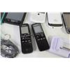 Image 4 : Assorted Cell Phones - Flashlights - (2) Sony Recorders (untested)