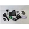 Image 5 : Assorted Cell Phones - Flashlights - (2) Sony Recorders (untested)