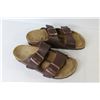 Image 4 : Canadiana Rubber Boots (size 5) - Birkenstock Sandals (size 37) - Accue-Reflex Sandals (size 40)