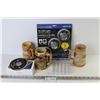 Image 1 : (3) Steins - Power Del Led Lights - iPhone box - Trinket Container